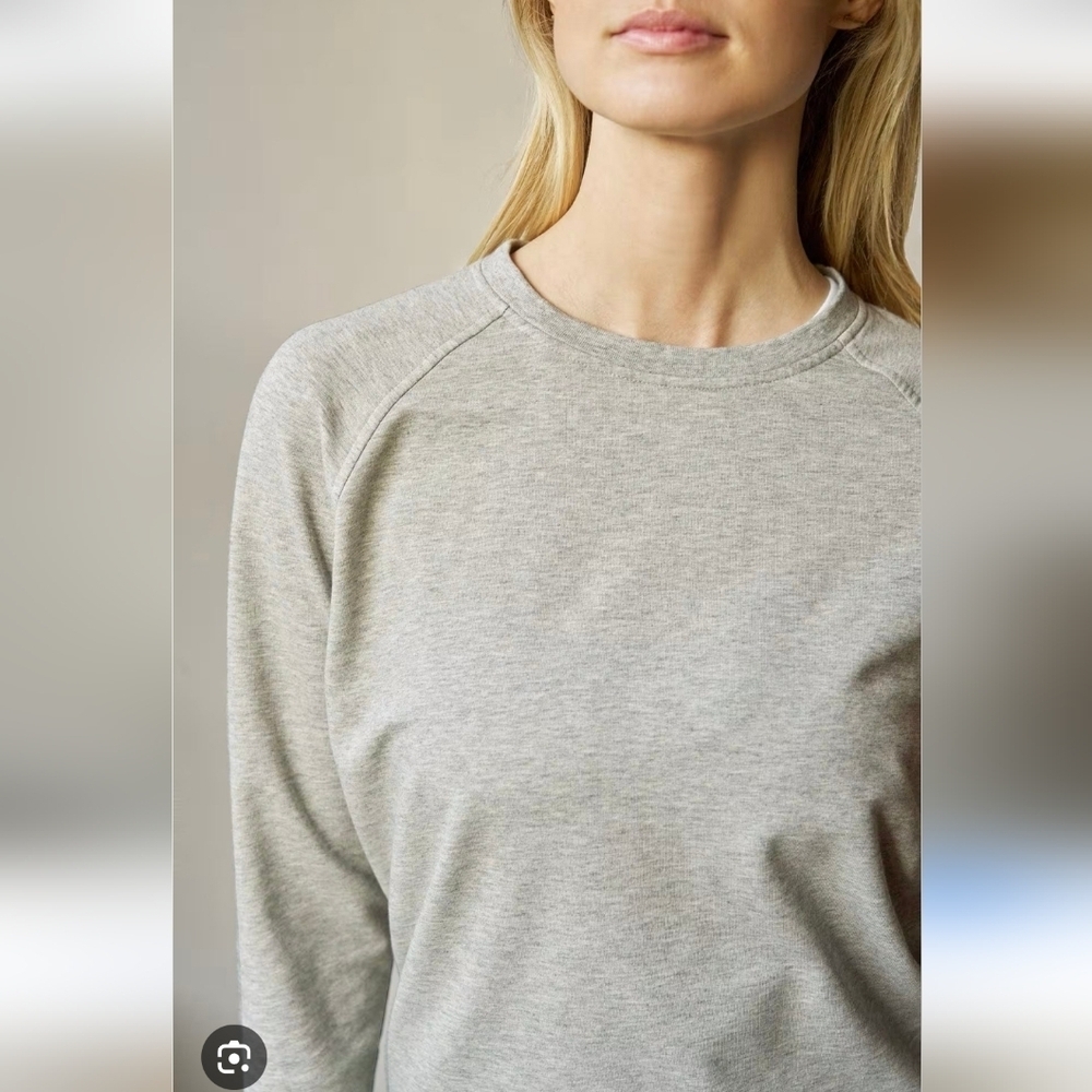 LOFT Heathered Gray Long Sleeve Tee - XS Great Condition